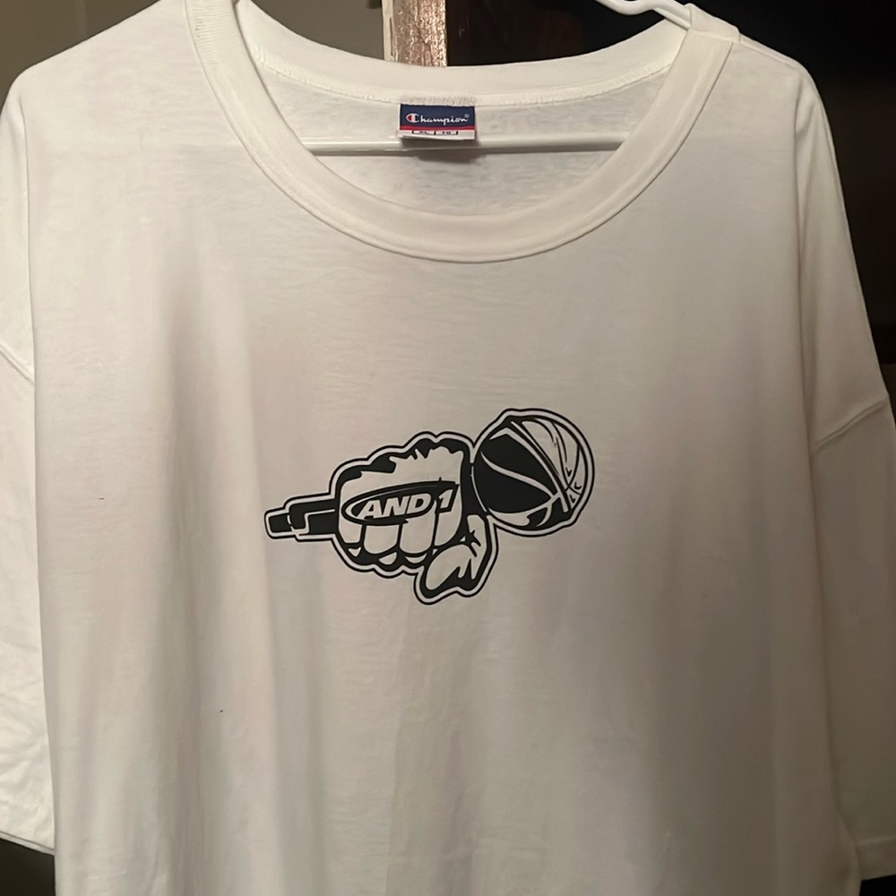 Champion oversized basketball shirt XL